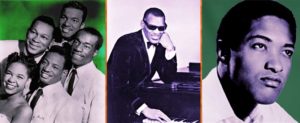 RnB 50s The Platters, Ray Charles, Sam Cooke